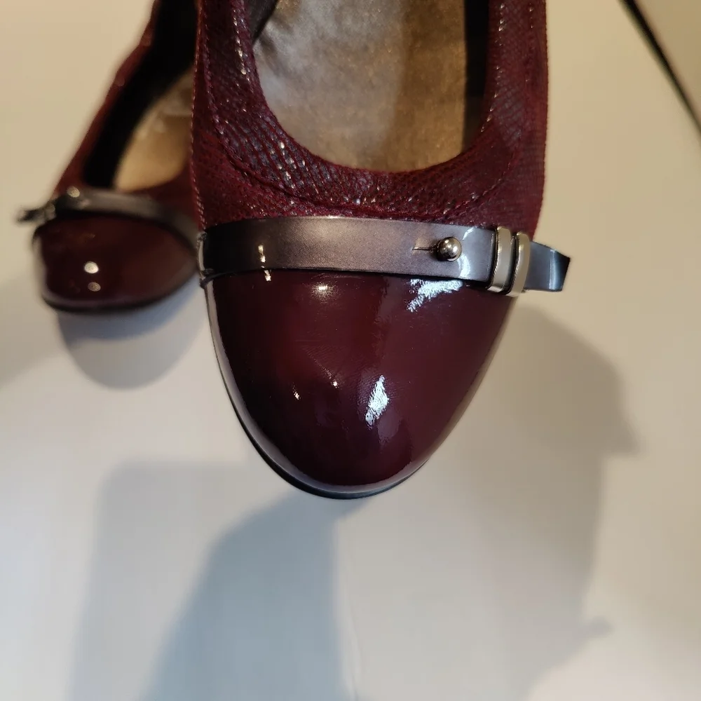 AGL Attilio Giusti Leombruni Cap Toe Ballet Flats